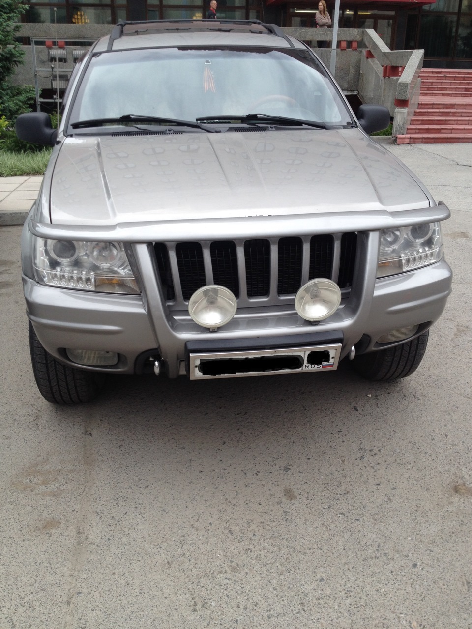 Jeep Grand Cherokee WJ С кенгурятником