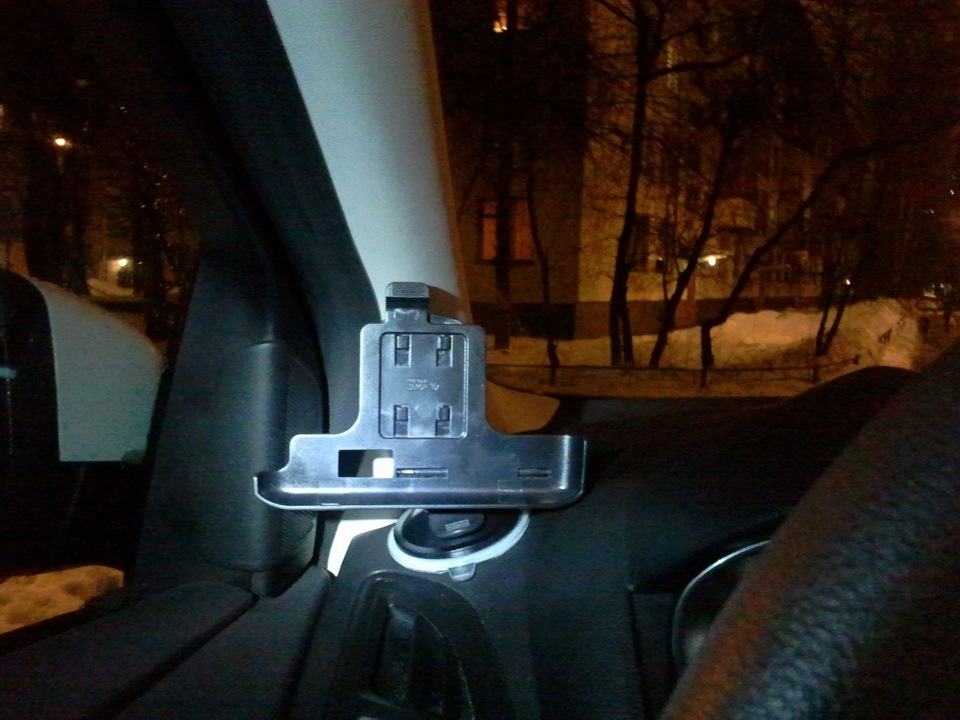 Вариант крепления в FF3 для навигатора TeXet TN-610 Voice HD или ...