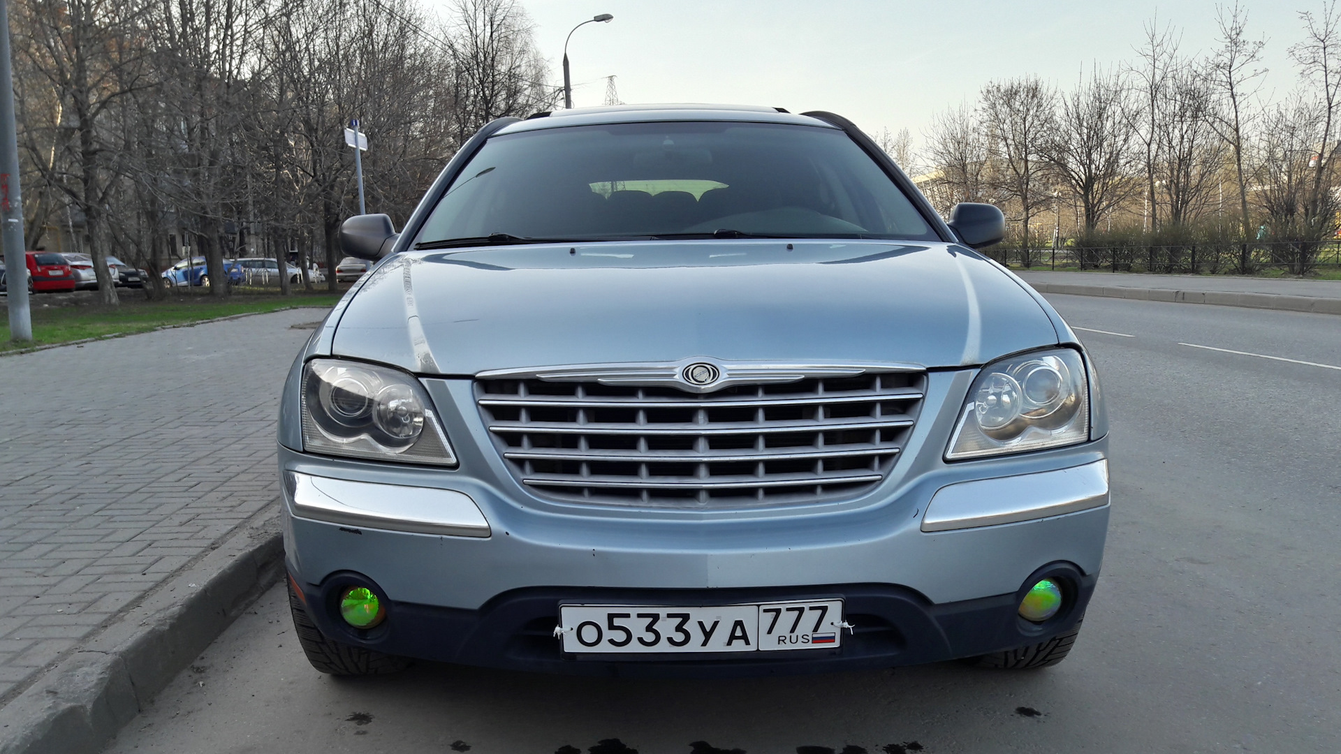 Chrysler Pacifica (1G) 3.5 бензиновый 2004 | Голубой вагон на DRIVE2