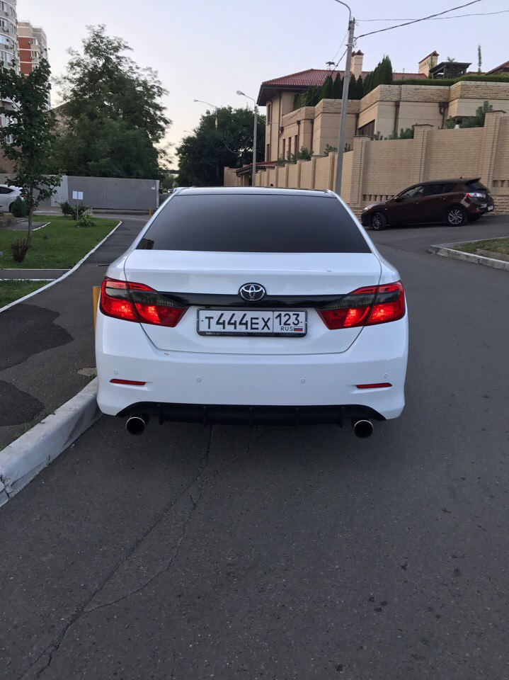 Выхлоп + прошивка — Toyota Camry (XV50), 2,5 л, 2012 года | тюнинг | DRIVE2