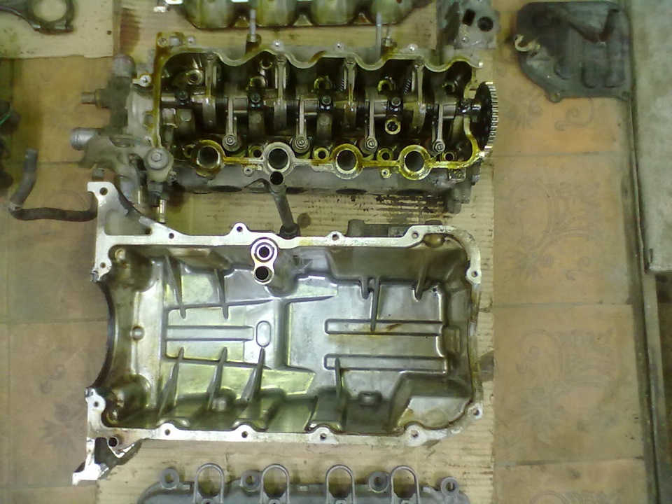 Как разобрать двигатель honda