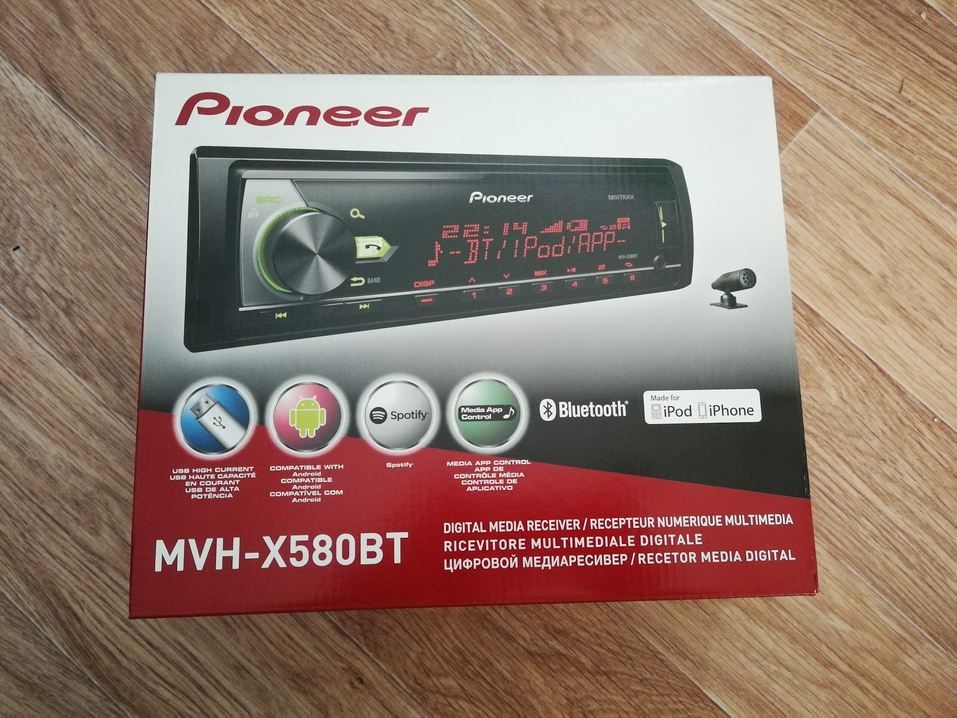 pioneer mvh x580bt схема