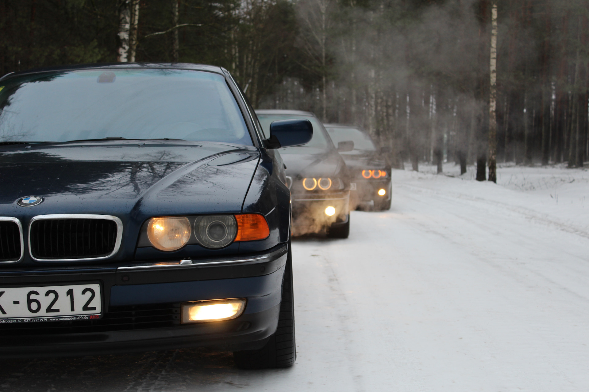 BMW e38 бумер фильм