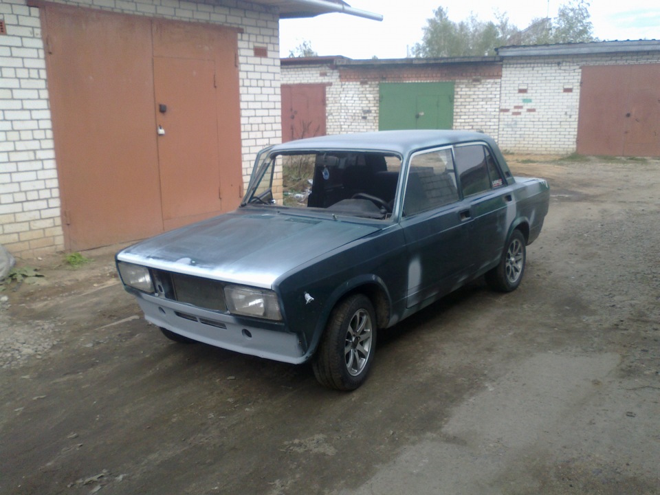 Больше не Морская пучина (Перекрас) — Lada 2105, 1,5 л, 2005 года ...