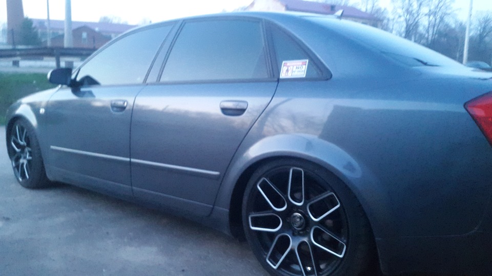 наконец таки переобулся — Audi A4 (B6), 1,8 л, 2003 года | колёсные ...