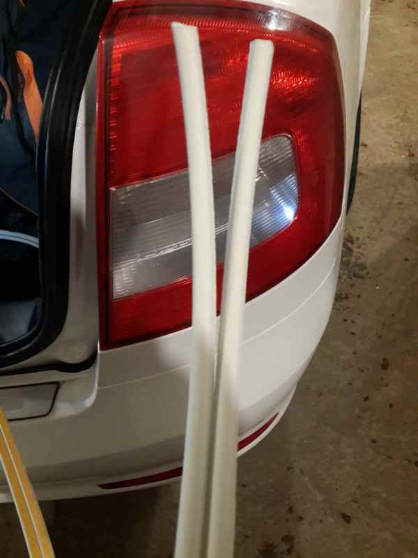 выбрал белый, 10х12 мм в сечении, сдвоенный — Skoda Octavia A5 Mk2