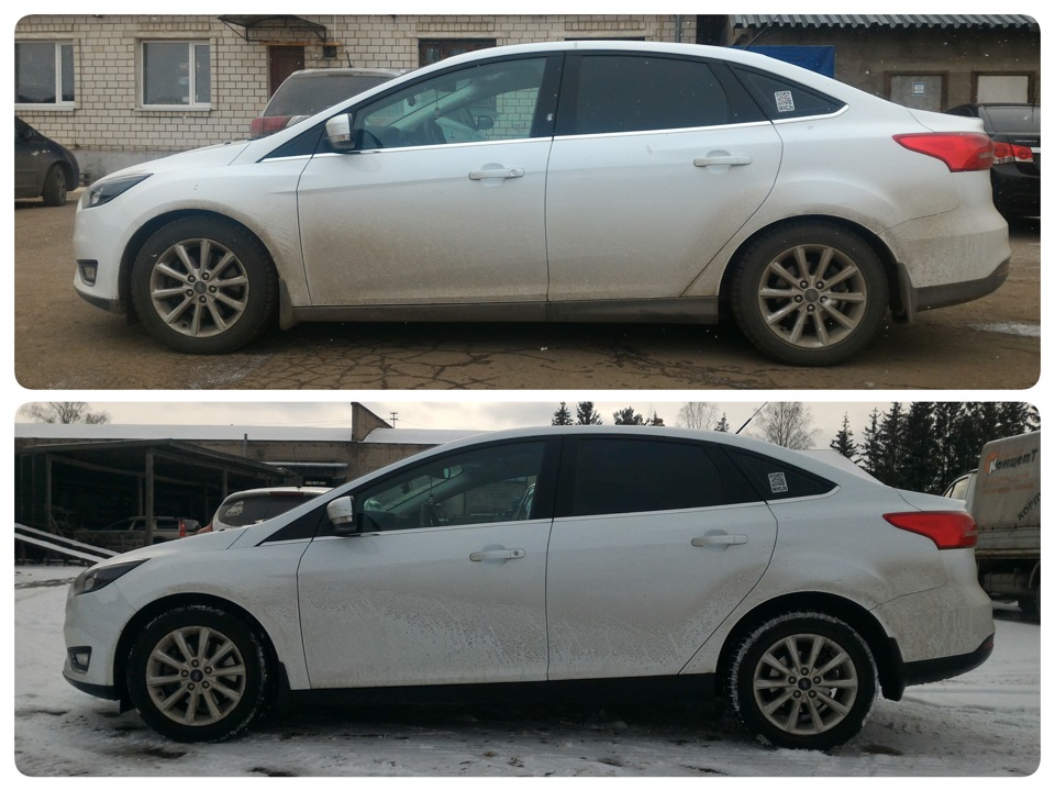 Стало и было — Ford Focus Sedan III