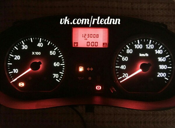 Пересвет панели Рено Логан — DRIVE2