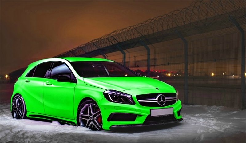 Mercedes a180 Green