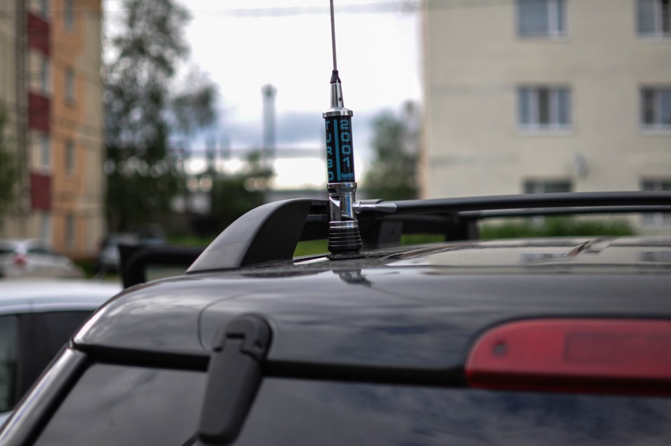 CB Radio Antenna на джипе