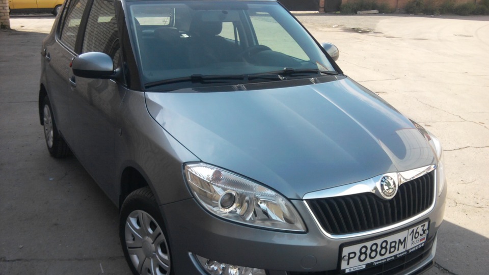 Огонь-вода. — Skoda Fabia Mk2, 1,2 л, 2012 года | заправка | DRIVE2