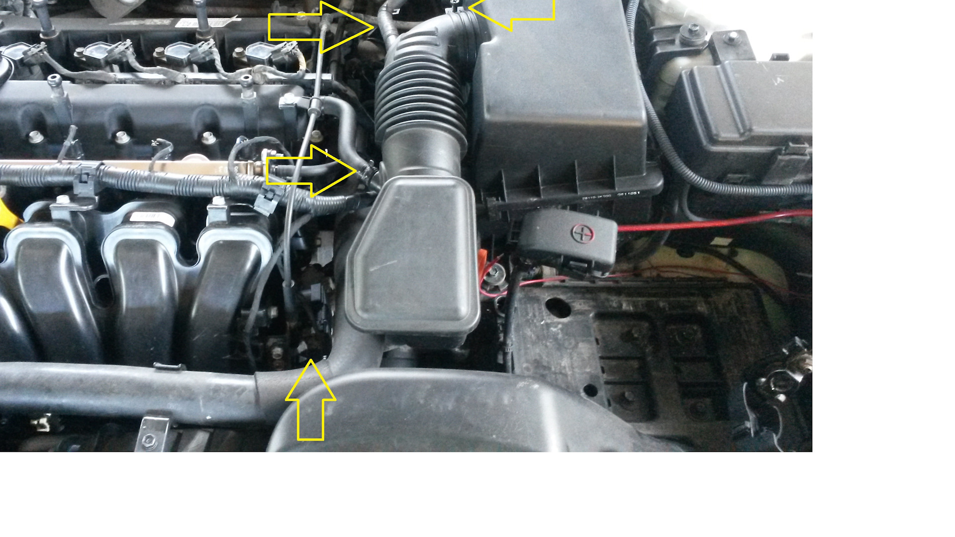 Дмрв солярис 1.6 где находится Чистка дроссельной заслонки - Hyundai Sonata V (NF), 2 л, 2008 года плановое ТО 