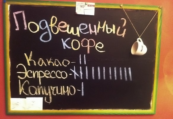 Подвешенный кофе — DRIVE2