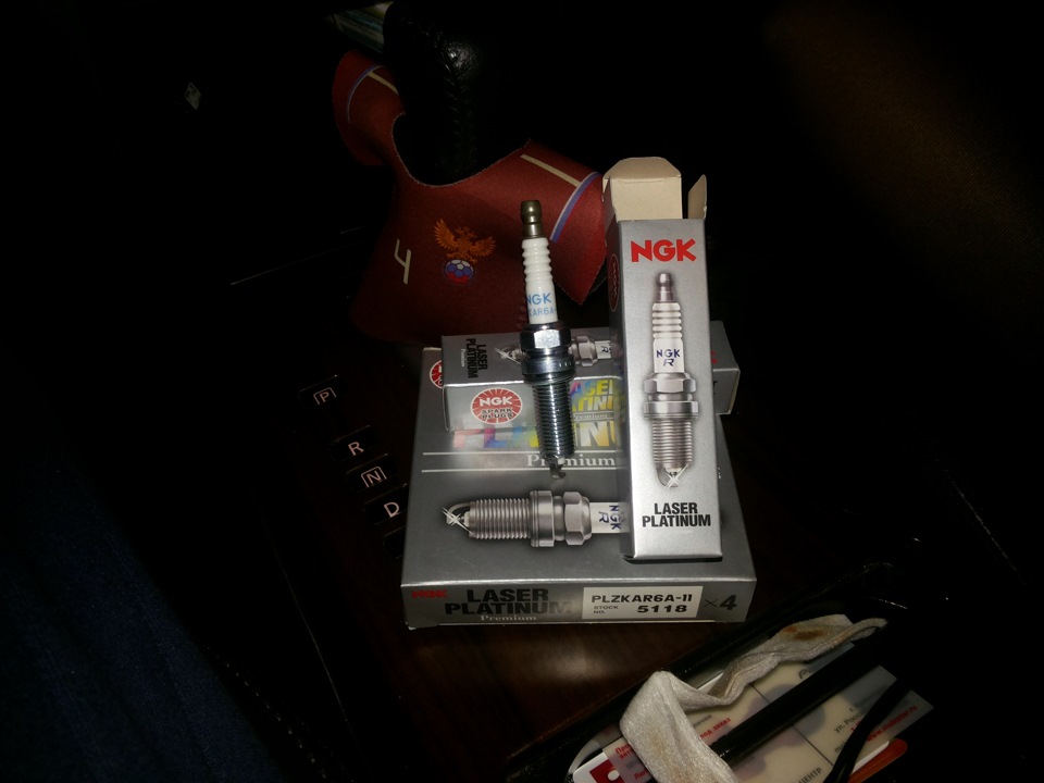 Вот и время поменять свечи)На очереди масло в вариаторе. — Nissan Teana ...