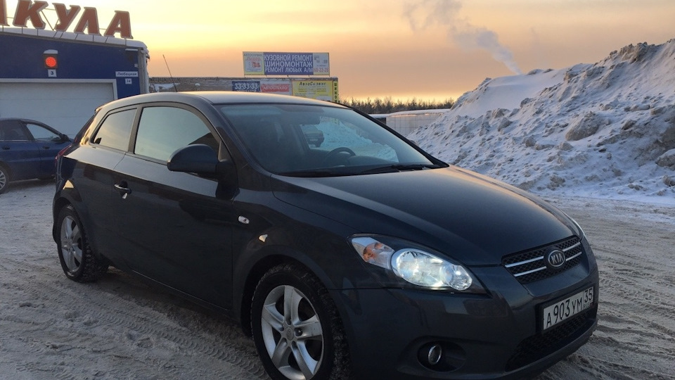 Замена стоек и втулок переднего стабилизатора — KIA Ceed (1G), 1,6 л ...