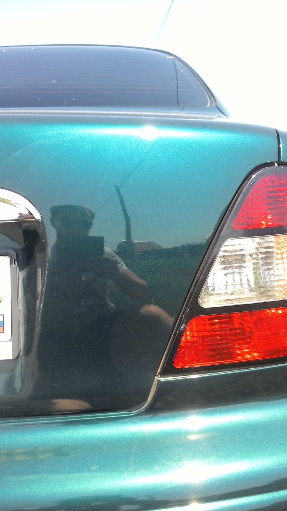 После полировки — Daewoo Leganza, 2 л, 1999 года | кузовной ремонт | DRIVE2