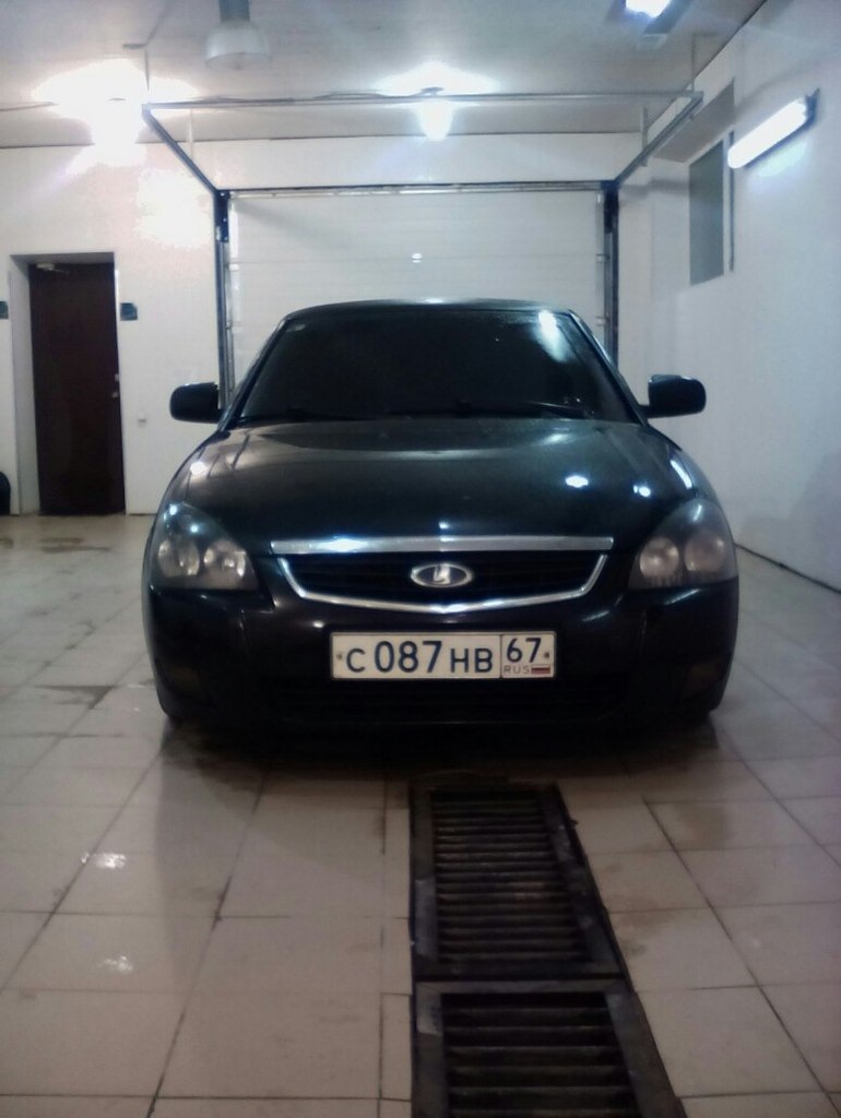 Тонер в круг — Lada Приора седан, 1,6 л, 2009 года | тюнинг | DRIVE2