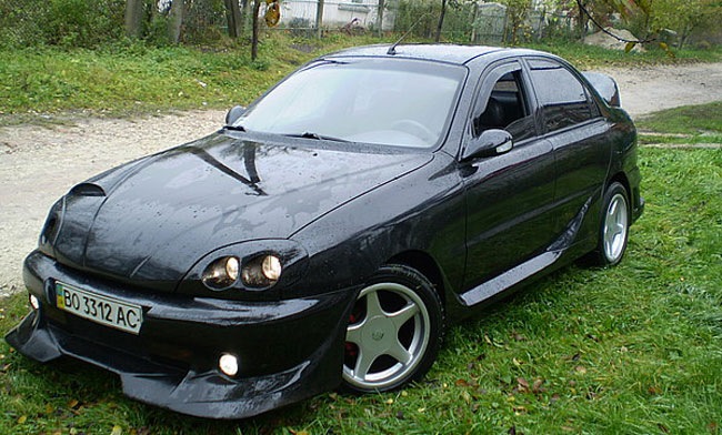 Daewoo lanos тюнингованная