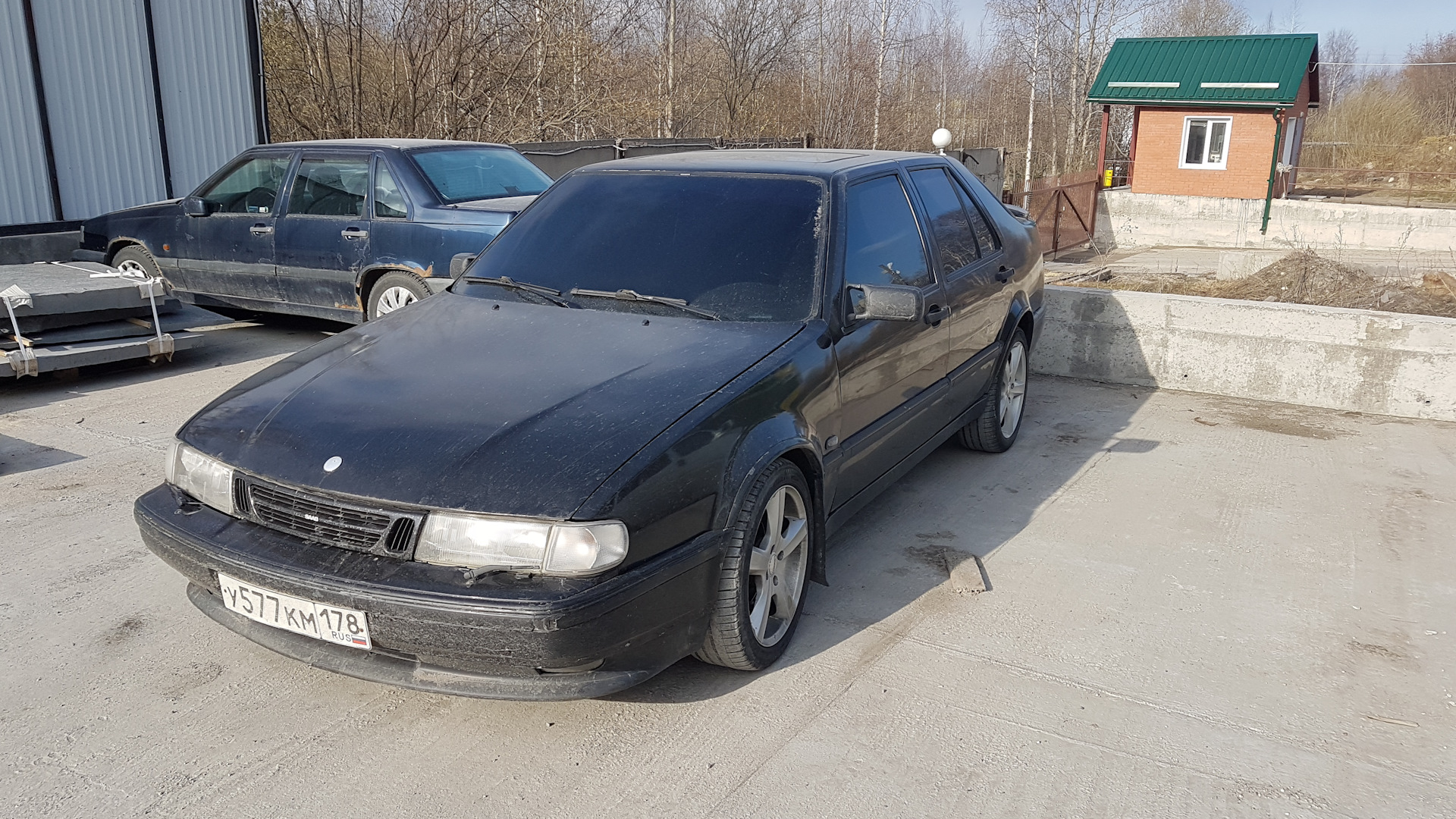 Saab 9000 2.3 бензиновый 1997 | AERO Чёрный перехватчик на DRIVE2