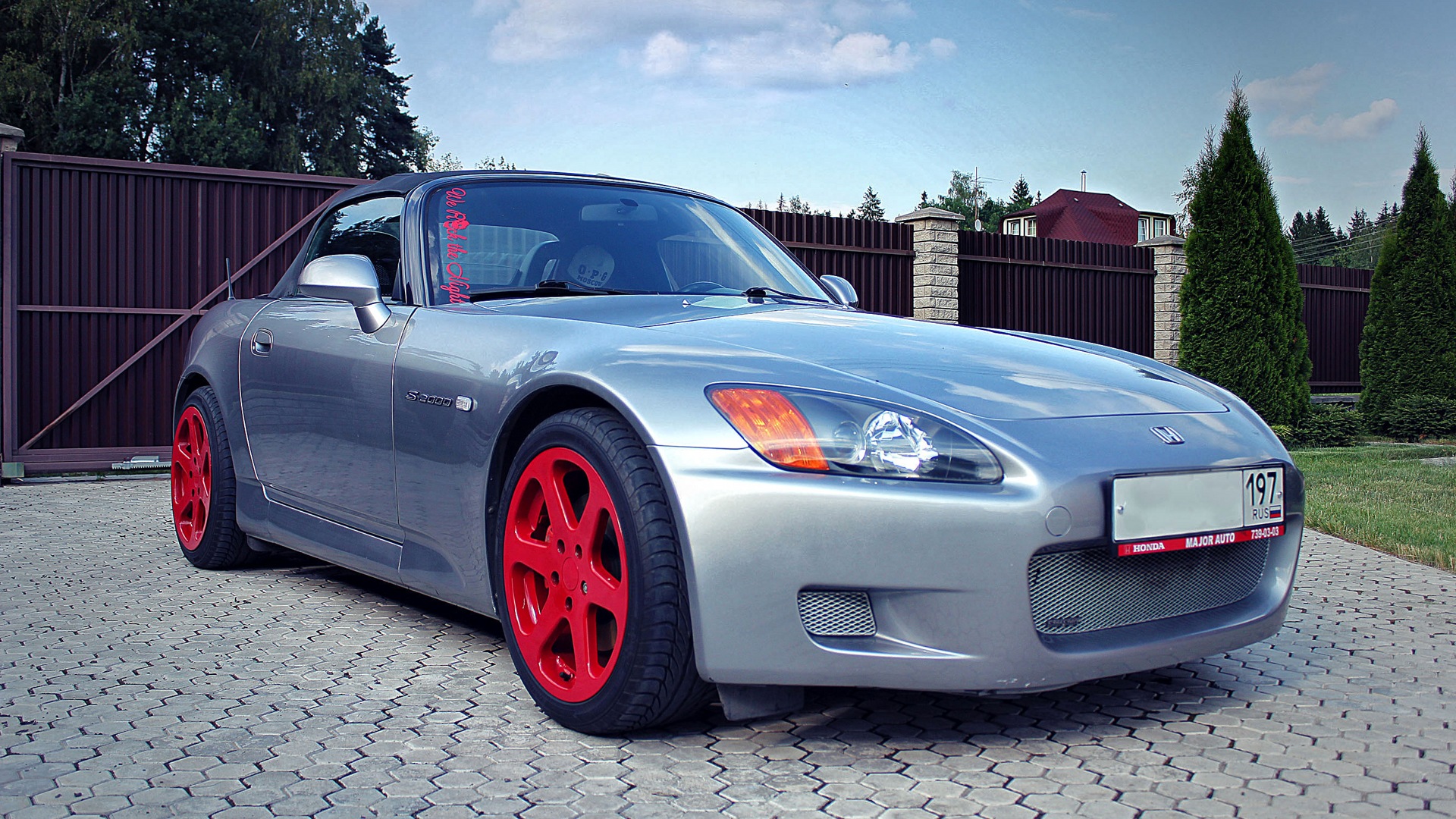 Honda s2000 серая