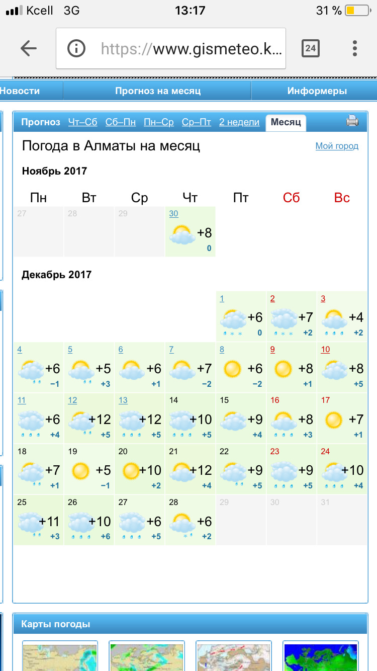 Погодп алматы