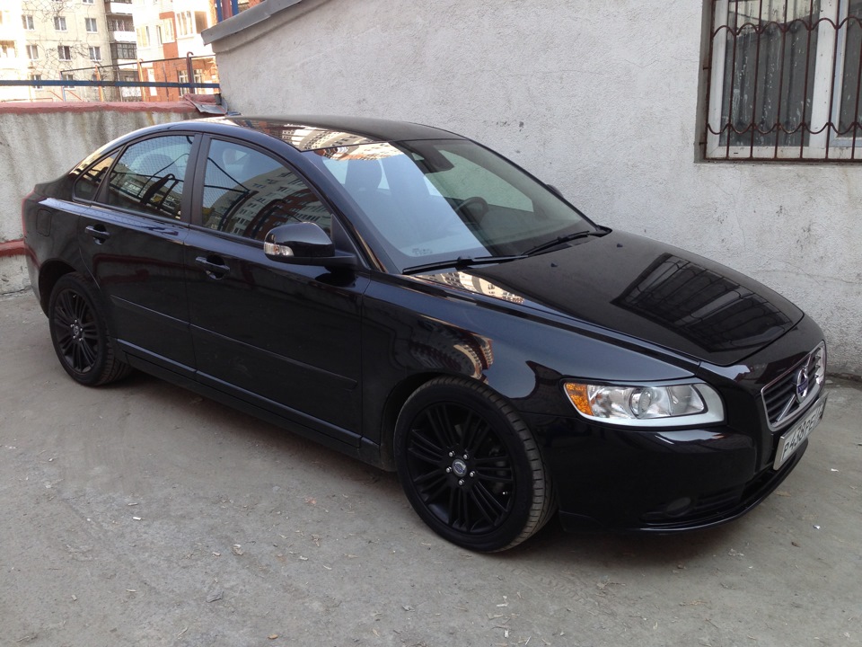 Volvo s80 черный глянец диски