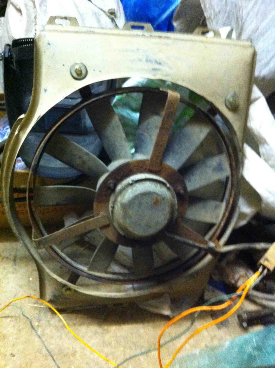 Электрический вентилятор — УАЗ 31512, 2,5 л, 2002 года | электроника ...