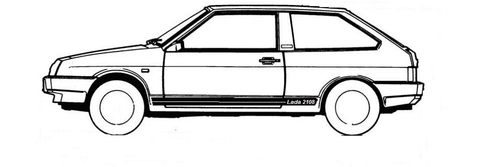 Ваз 2115 чертеж модели
