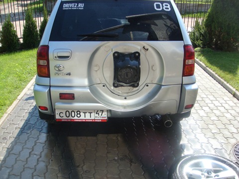 flagpole - Toyota RAV4 20 L 2004