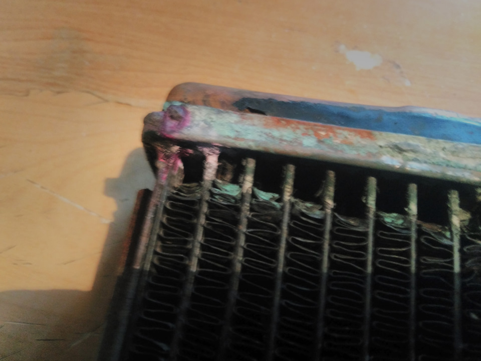 Тепла не будет, заявил радиатор .2 — Москвич 2141, 2 л, 1999 года ...