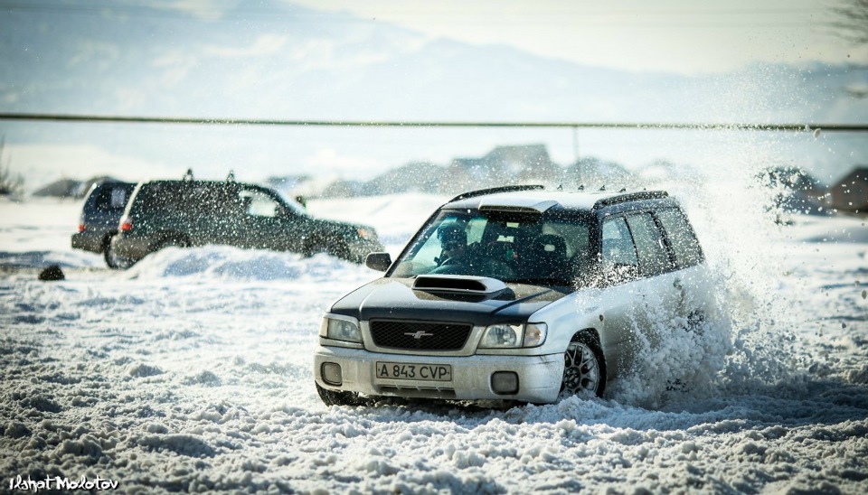 С днем рождения форестер клуб:-) — Subaru Forester (SF), 2001 года ...