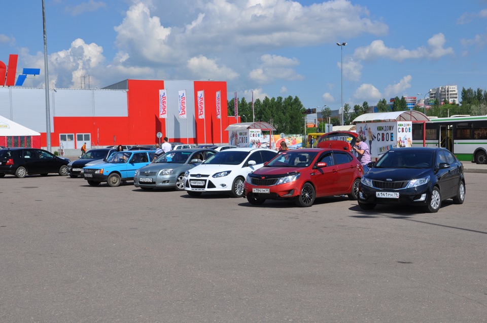 Поездка в Иваново 08.06.2013 — KIA Rio (3G), 1,6 л, 2013 года ...
