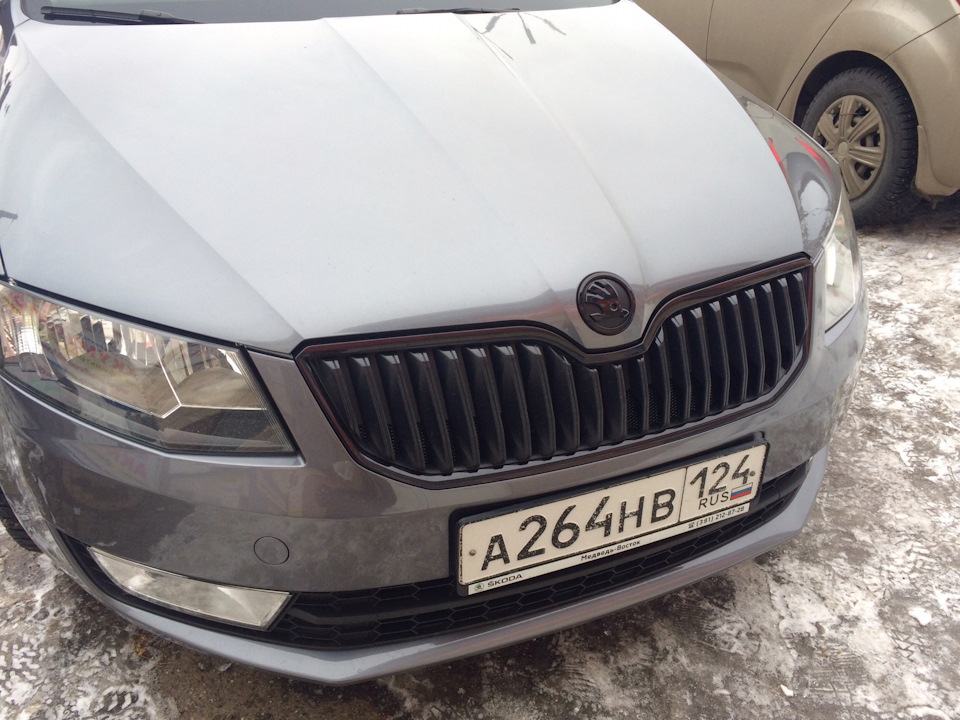 Skoda Octavia Black антихром