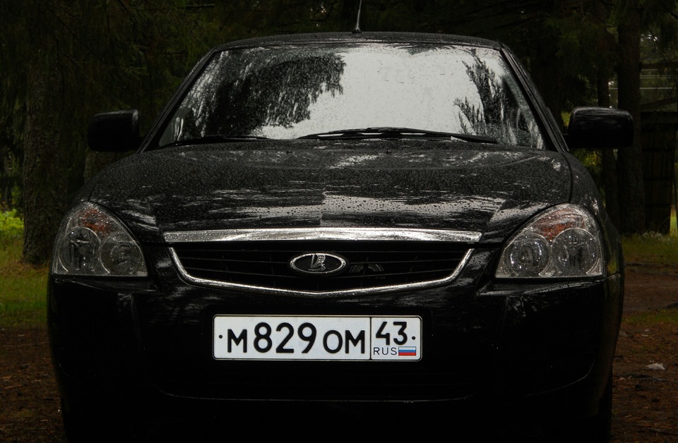 Антихром и ПТФ — Lada Приора хэтчбек, 1,6 л, 2012 года | фотография ...