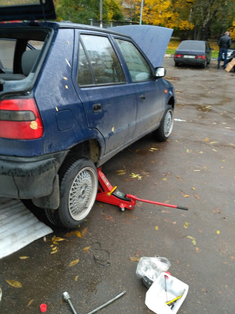 Занижение или пружины технорессор -70 от ваз 2108 на филю — Skoda ...