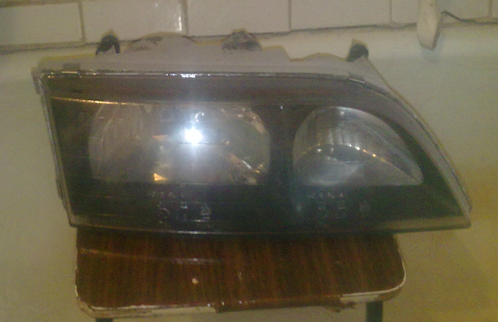 Полировка фар и покрытие их лаком! — Daewoo Espero, 2 л, 2000 года ...