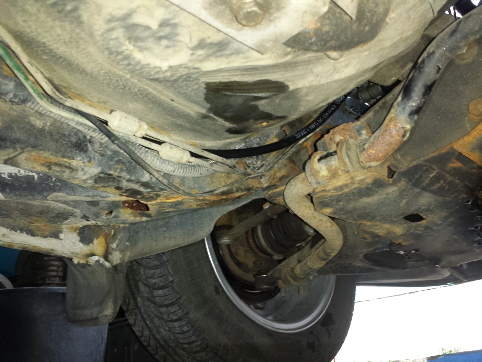 Начал прокладку со стороны моторного отсека — Renault Megane Scenic