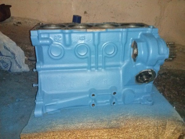 покраска блока двигателя — LADA 21099, 1,5 л., 1998 года | тюнинг | DRIVE2