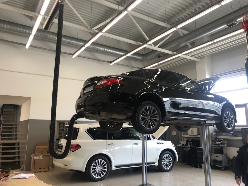 Замена масла в АКПП — Infiniti M (3G), 3,7 л, 2011 года | визит на ...