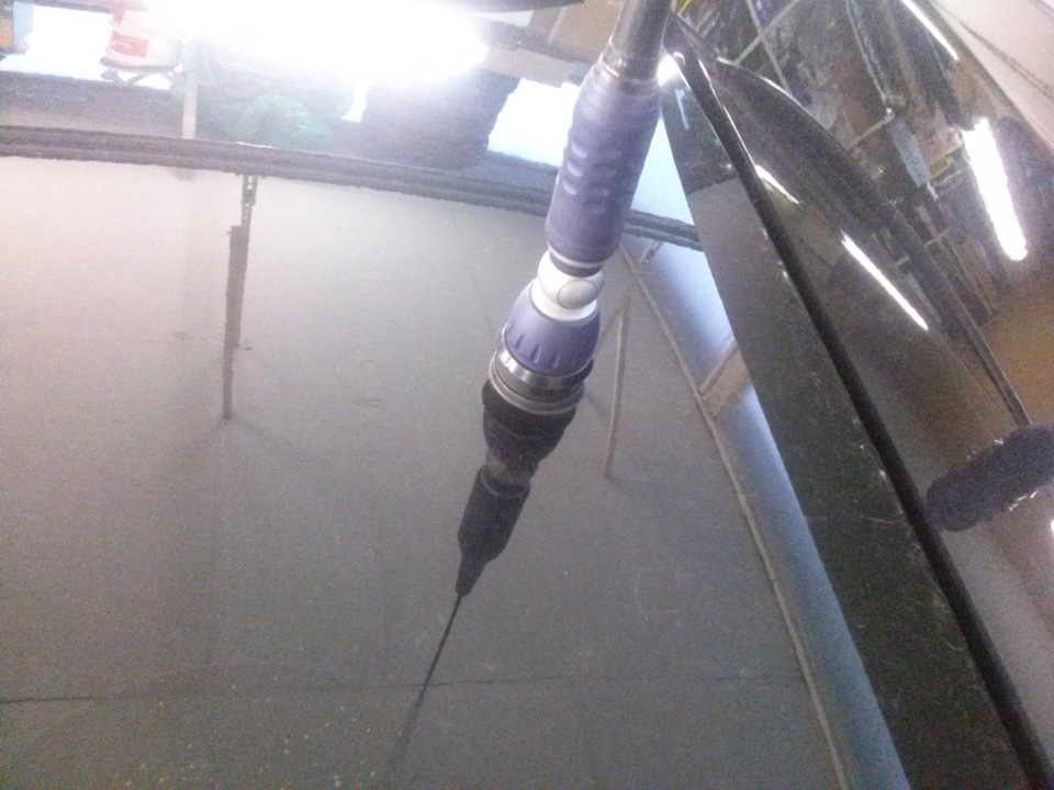 Рация МегаДжет 555 и антенна Sirio Turbo 1000PL — Volkswagen Tiguan (1G ...