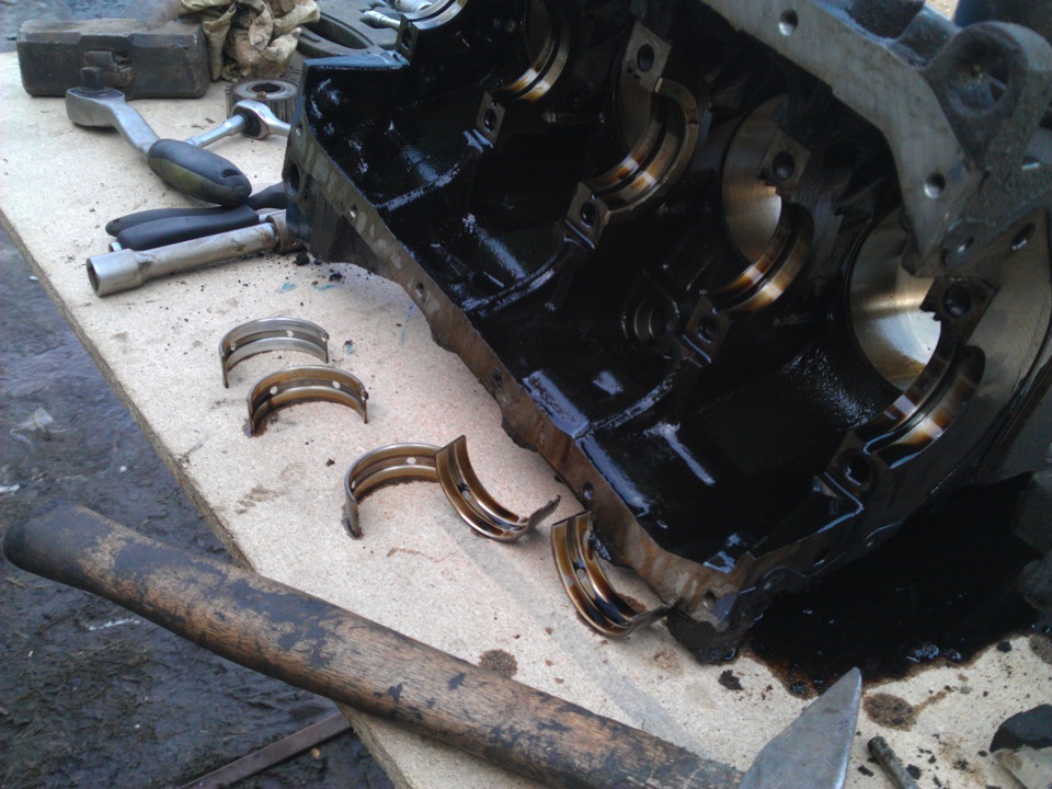 Переборка ДВС или "гранта" ШПГ в низкий блок. Часть 1 (первая) — Lada ...