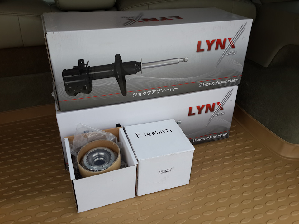 Ремонт передней подвески, регулировка развал-схождения. — Infiniti FX ...