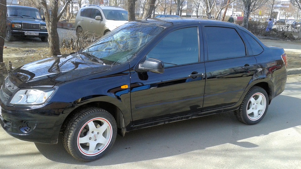 Замена заднего ступичного подшипника. — Lada Гранта, 1,6 л, 2012 года ...