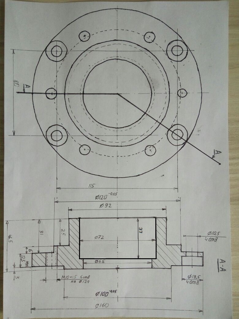 Ступица газель 4х4 передняя схема