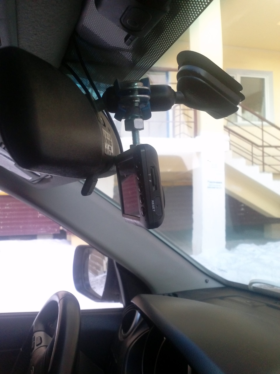 Крепёж для авто регистратора — Suzuki Grand Vitara (2G), 2 л, 2007 года ...