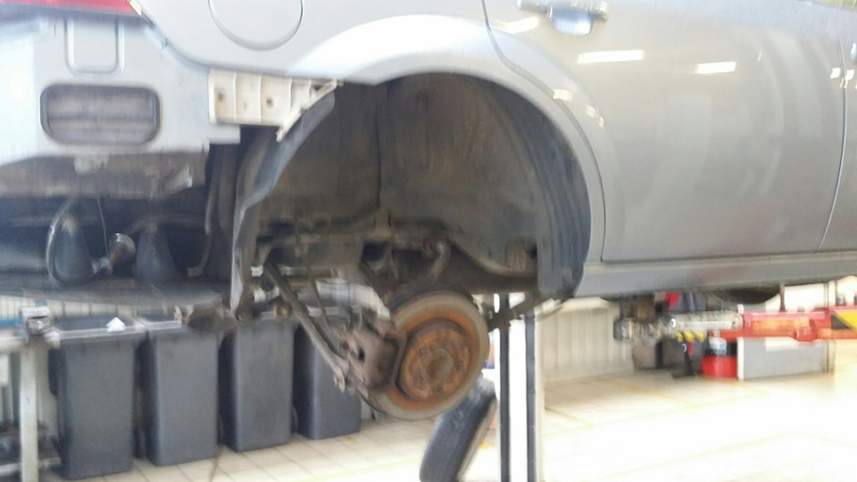 Задние пружины. — Ford Mondeo III, 1,8 л, 2007 года | визит на сервис ...