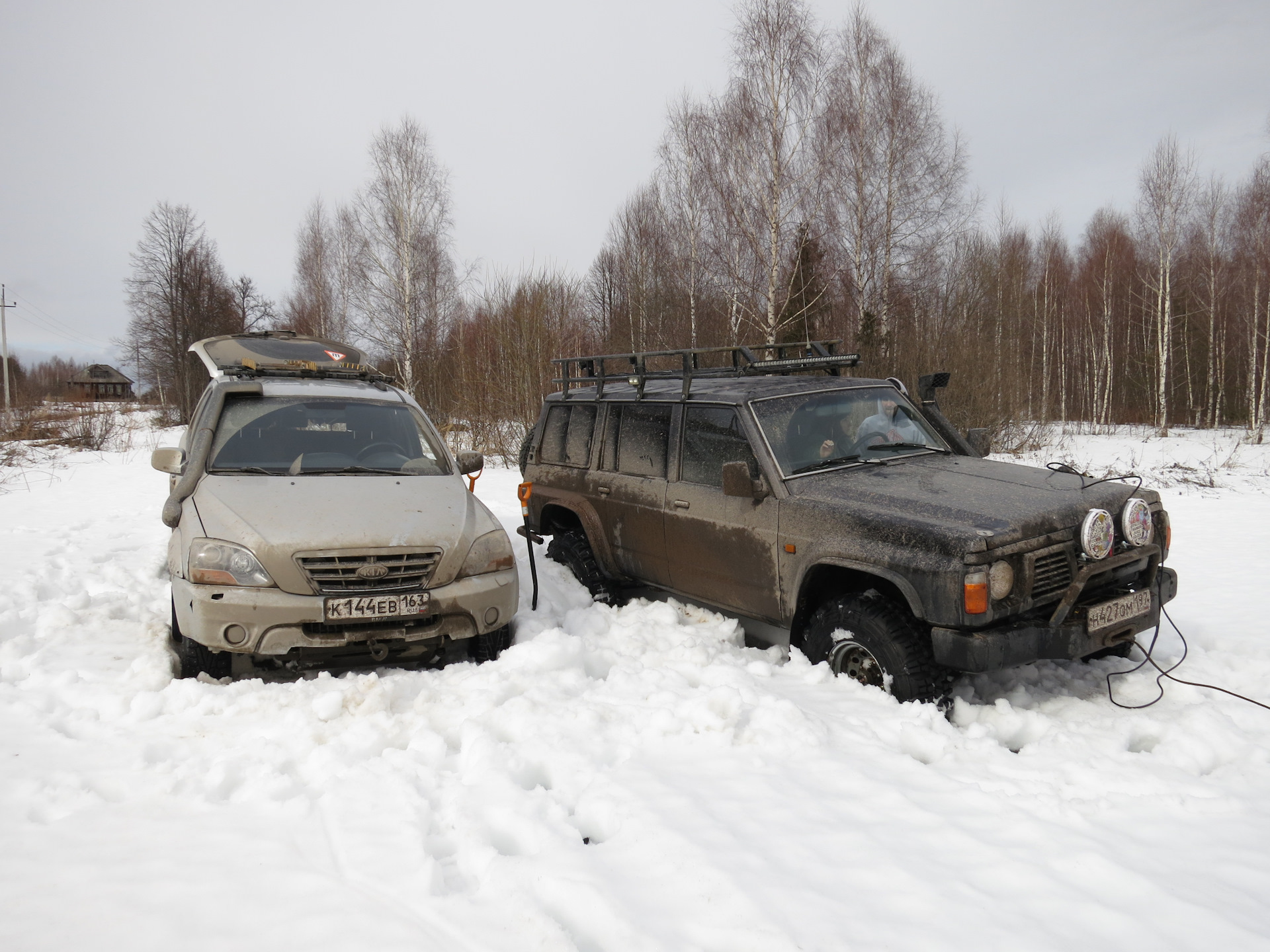 07.04.2018 — НН-Семенов-Хахалы-Лыково-Рустай-НН — KIA Sorento (1G), 3,3 л,  2007 года | покатушки | DRIVE2