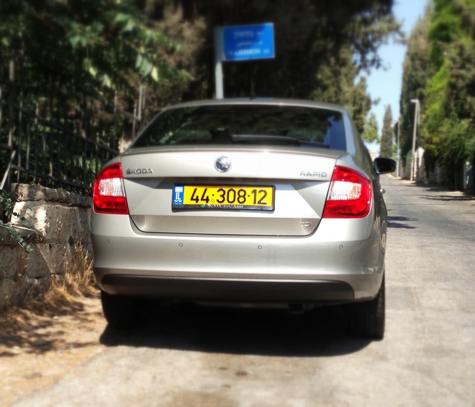 Обкатка завершена — Skoda Rapid (1G), 1,4 л, 2013 года | фотография ...