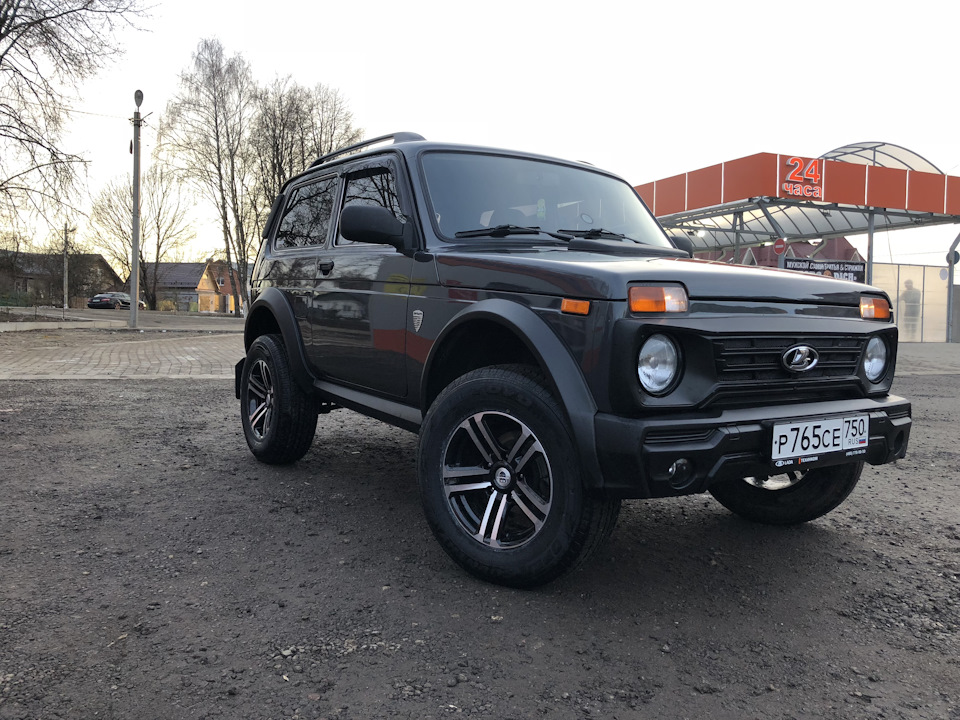 Ну вот мы и переобулись… — Lada 4x4 3D, 1,7 л, 2017 года | шины | DRIVE2