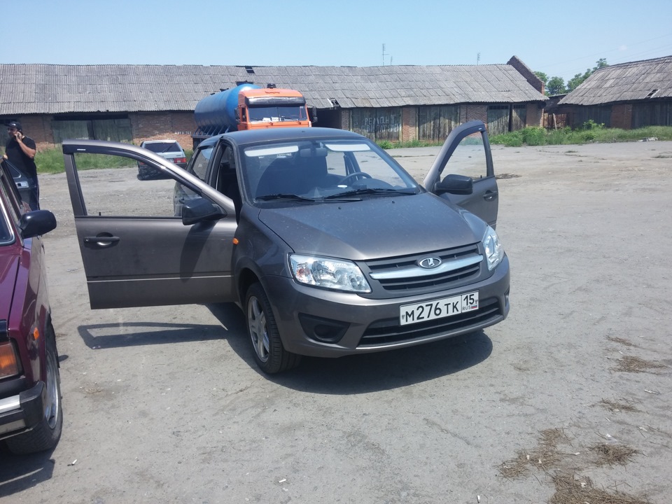 ТОРУСЫ/YOKOHAMA — Lada Гранта (1G), 1,6 л, 2015 года | колёсные диски ...